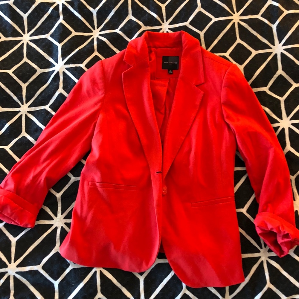 Red blazer